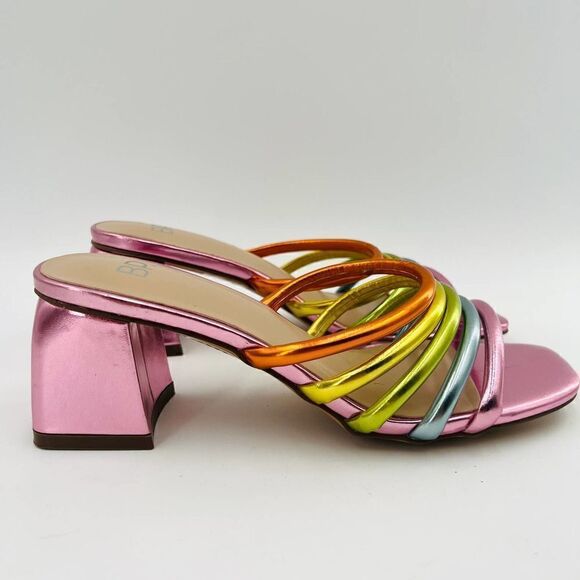 BE PROUD BY BP Fenix Slide Multicolor Sandal Size 6 - Picture 8 of 11